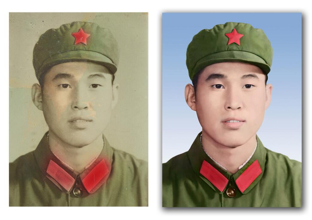 石壁镇破损照片修复-18